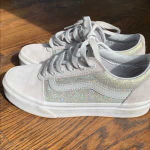 Girls Glitter Vans